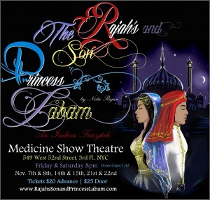 "The Rajah's Son & Princess Labam, Opens Nov. 7th Off-Broadway"