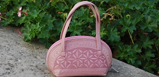 Pink Handbag for Breast Cancer Support from laga handbags